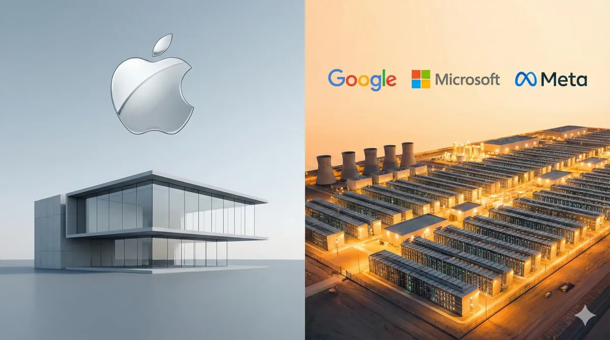 当科技巨头豪掷千亿建 AI，苹果为何选择当买家?