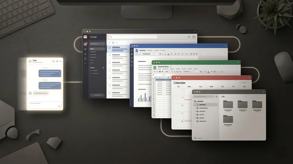 AI 的入口，正在离开聊天框